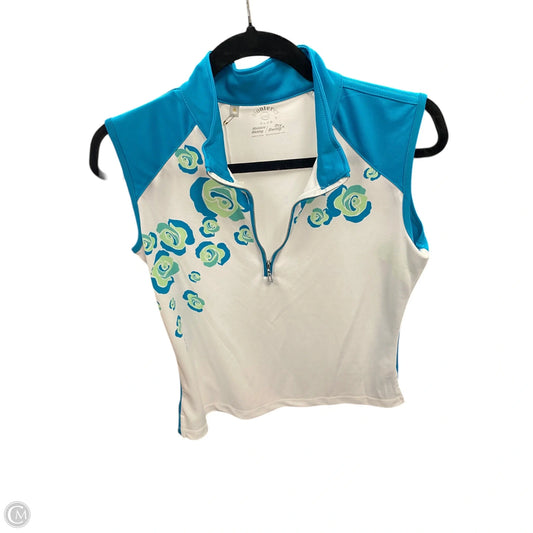 Athletic Tank Top By Clothes Mentor In Floral Print, Size: M