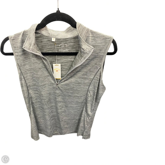 Athletic Tank Top By Clothes Mentor In Grey, Size: M