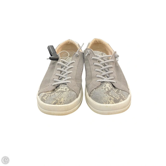 Shoes Sneakers By Hey Dude In Snakeskin Print, Size: 8