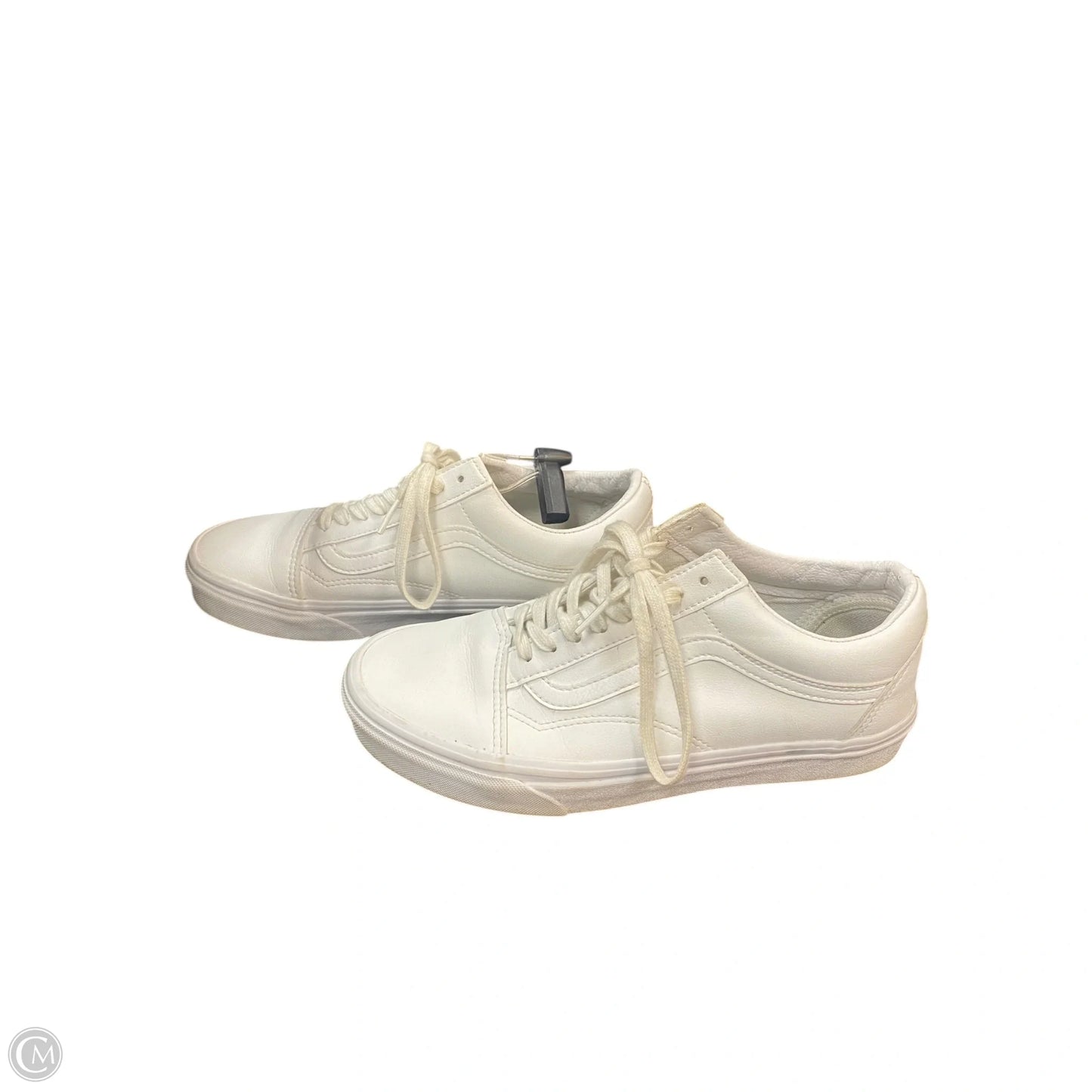 Shoes Sneakers By Vans In White, Size: 8.5