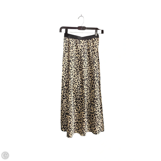 Skirt Maxi By Clothes Mentor In Animal Print, Size: Xs