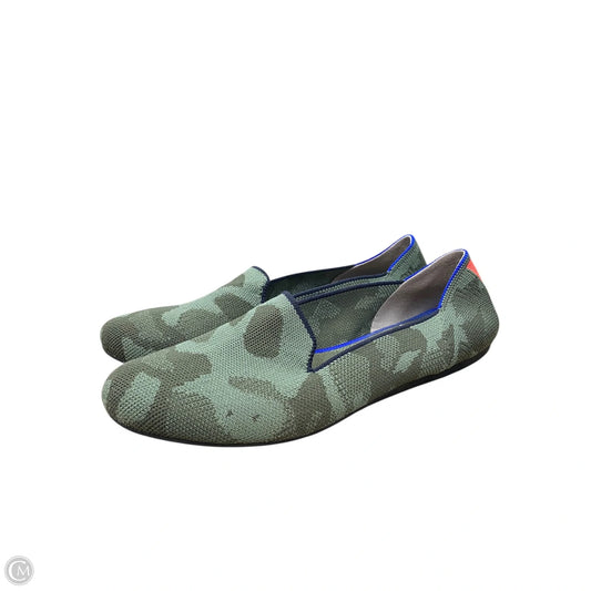 Shoes Flats By Rothys In Camouflage Print, Size: 8.5