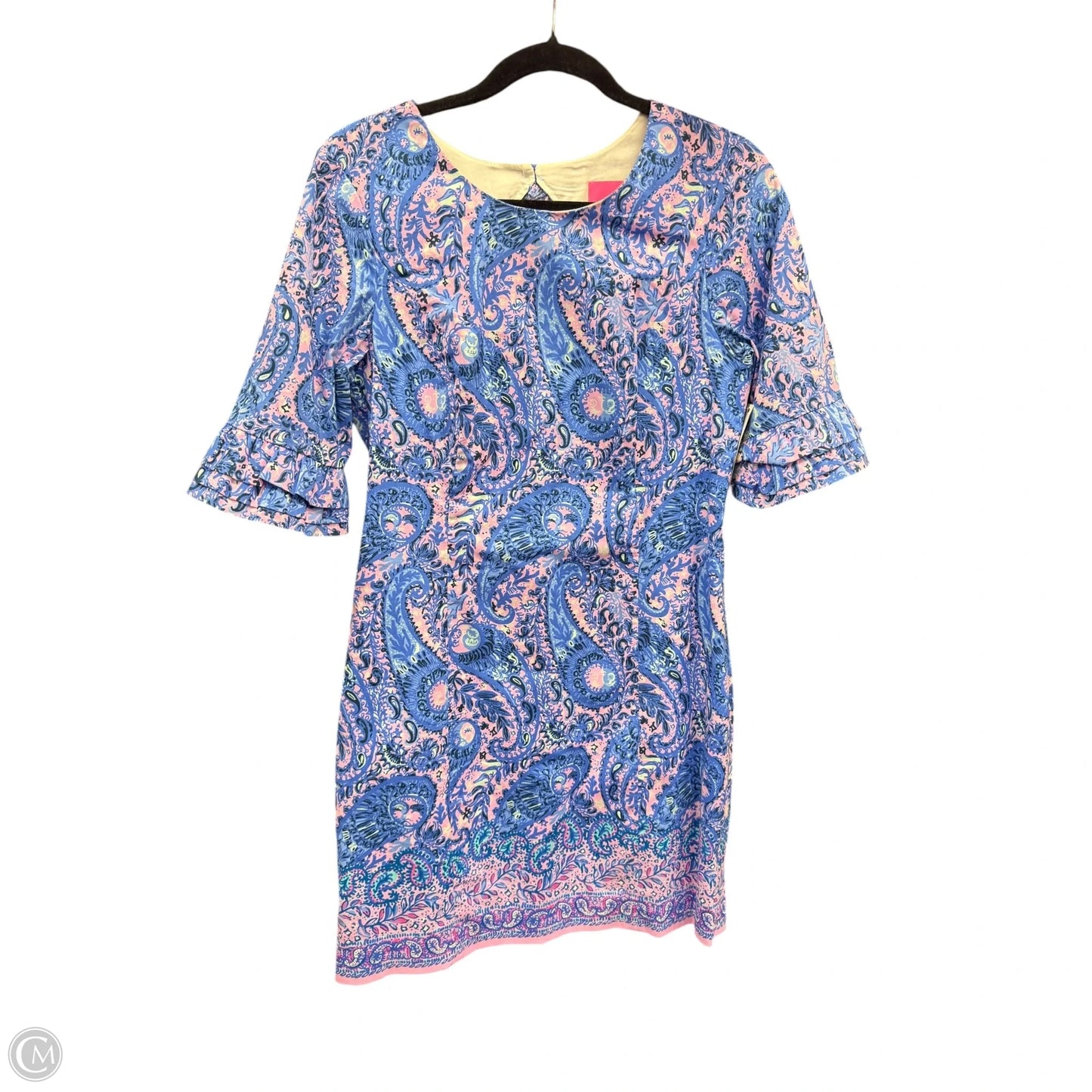 Dress Designer By Lilly Pulitzer In Blue & Pink, Size: 6