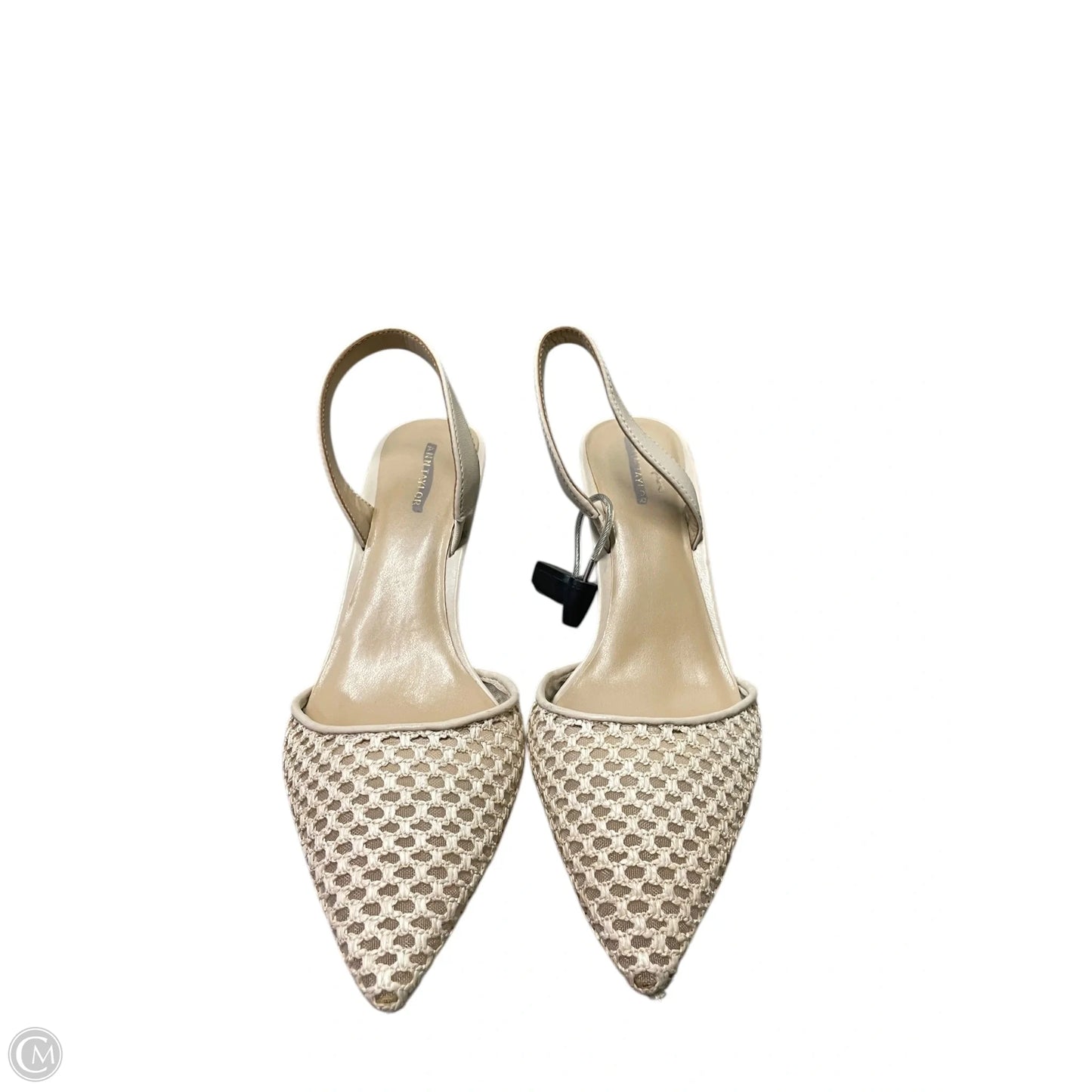 Shoes Heels Kitten By Ann Taylor In Tan, Size: 7.5