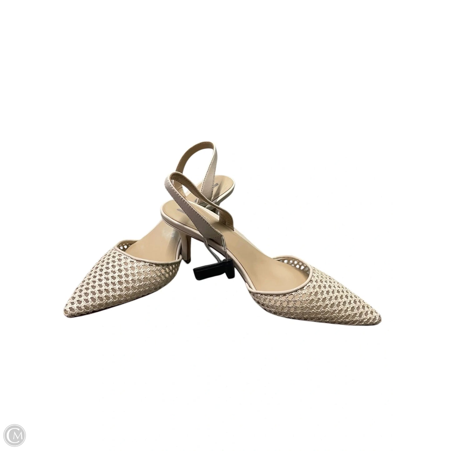 Shoes Heels Kitten By Ann Taylor In Tan, Size: 7.5