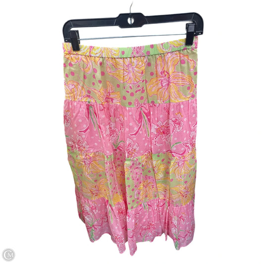 Skirt Designer By Lilly Pulitzer In Floral Print, Size: S