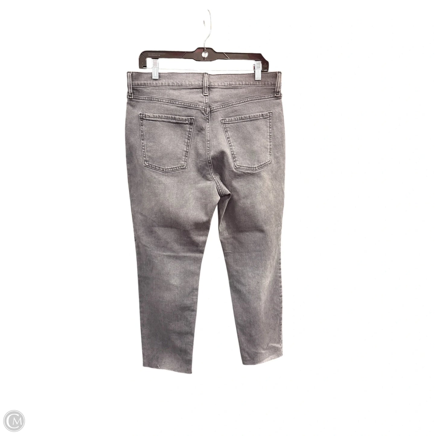 Jeans Boyfriend By Old Navy In Grey, Size: 10