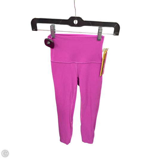 Athletic Leggings By Lululemon In Pink, Size: 0