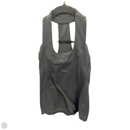 Athletic Tank Top By Lululemon In Black, Size: 4