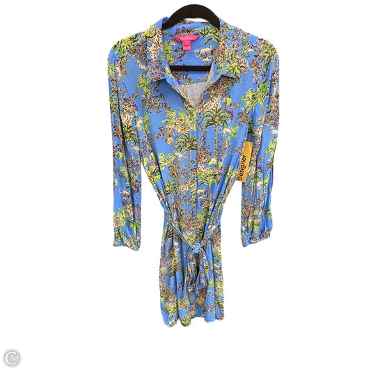 Dress Designer By Lilly Pulitzer In Animal Print, Size: L