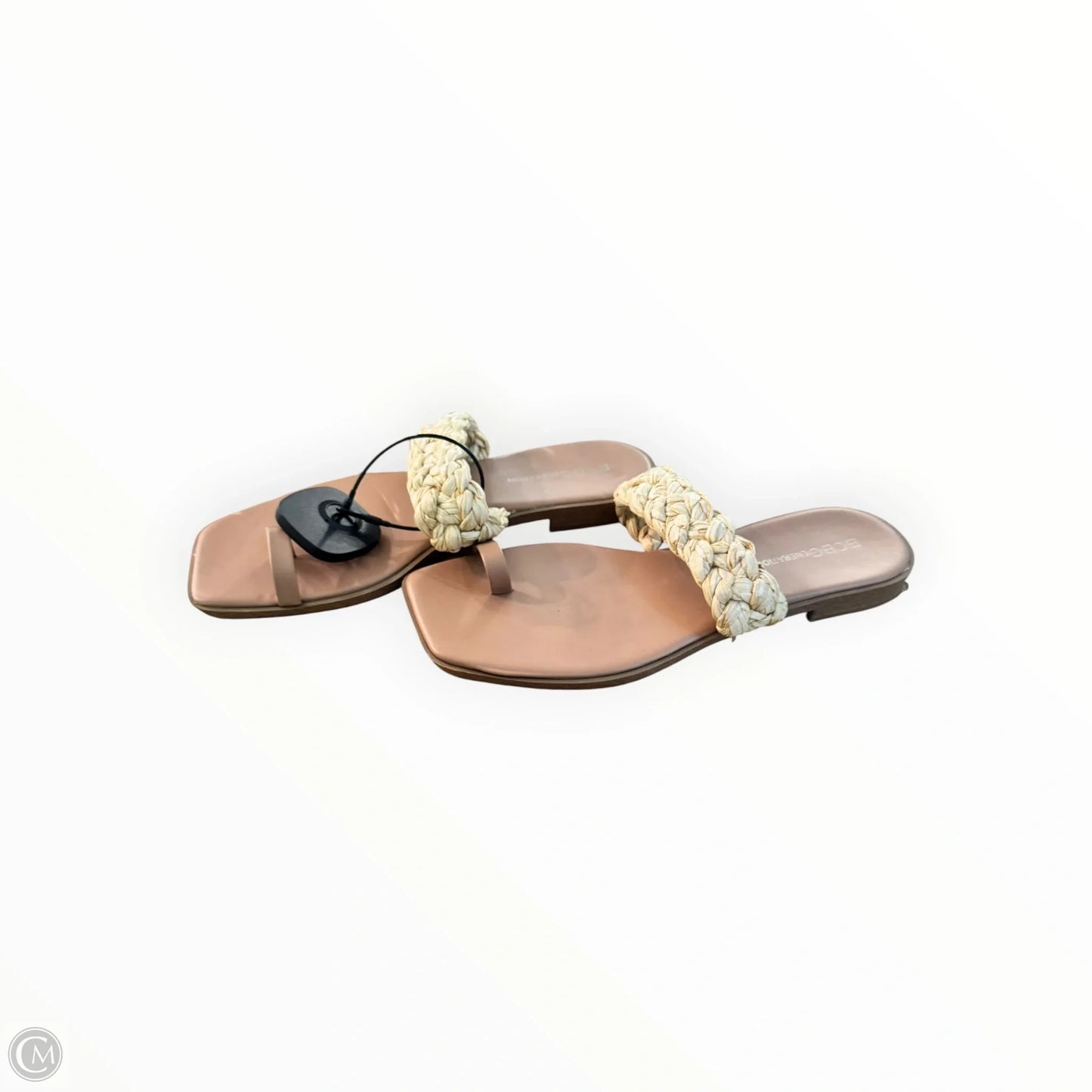Sandals Flats By Bcbg In Tan, Size: 7.5