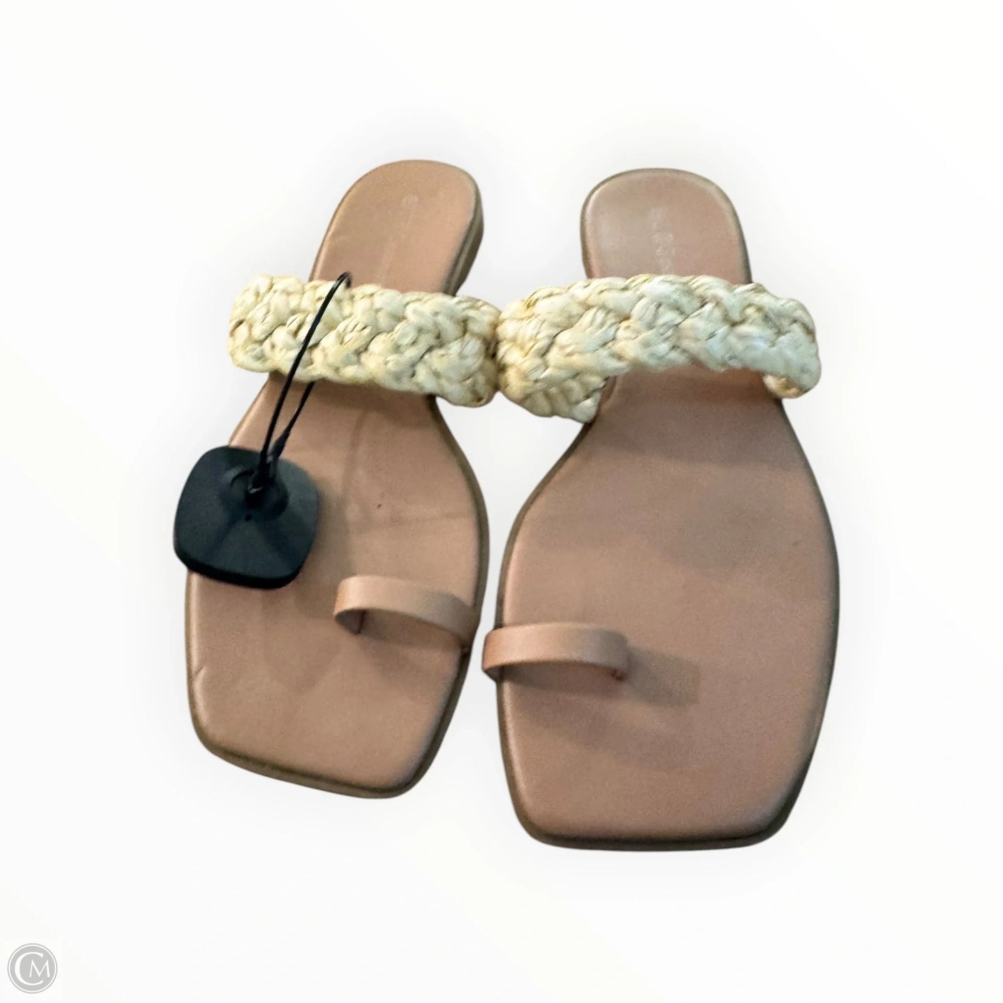 Sandals Flats By Bcbg In Tan, Size: 7.5