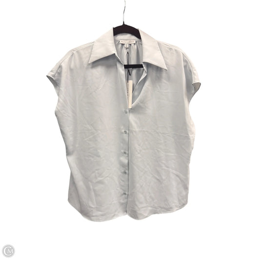 Top Short Sleeve By Maison Damelie In Blue, Size: L