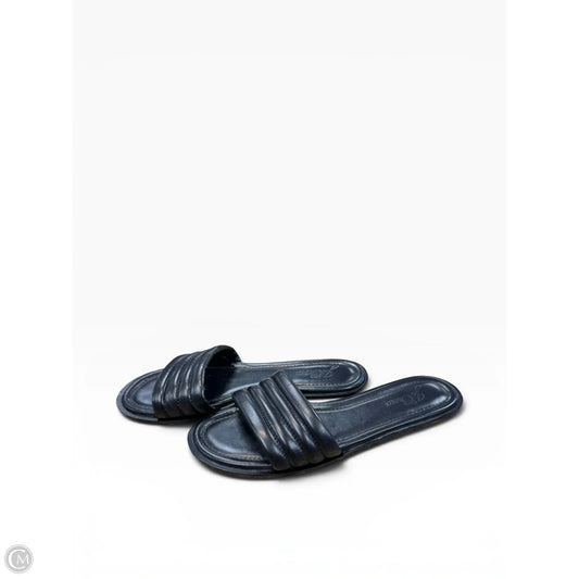 Sandals Flats By J. Crew In Black, Size: 10