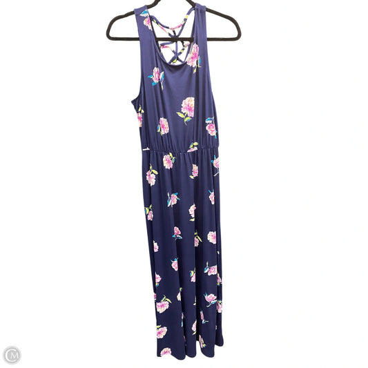 Dress Casual Maxi By French Blue In Floral Print, Size: M