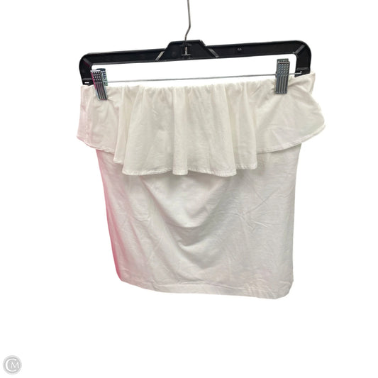 Top Sleeveless Designer By Lilly Pulitzer In Cream, Size: L