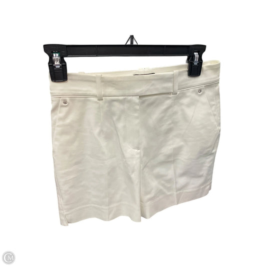 Shorts By White House Black Market In Cream, Size: Xxs