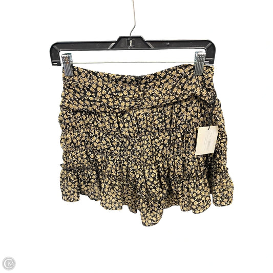 Skirt Mini & Short By Clothes Mentor In Floral Print, Size: S