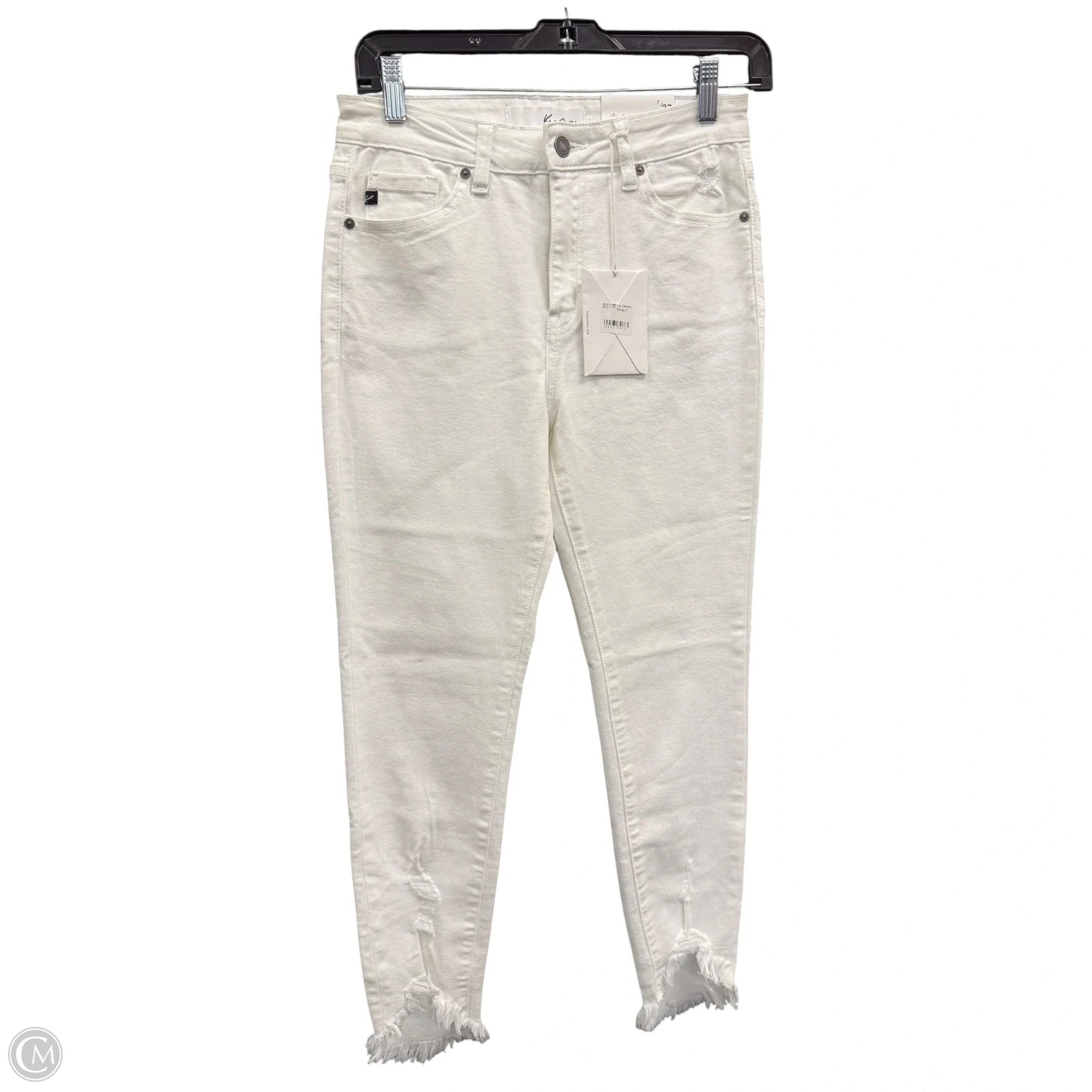 Jeans Skinny By Kancan In White, Size: 6