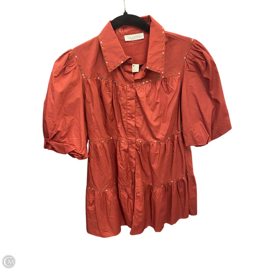 Dress Casual Short By Clothes Mentor In Maroon, Size: S