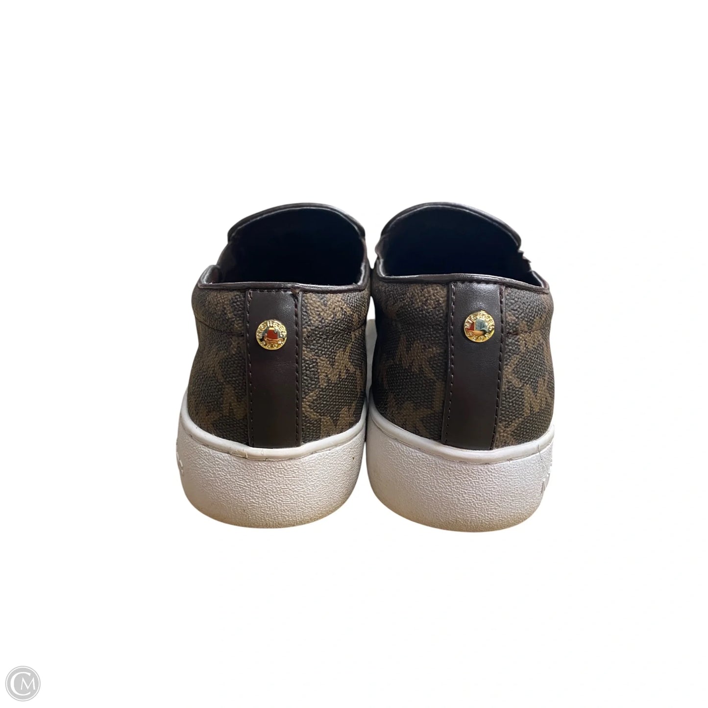 Shoes Sneakers By Michael By Michael Kors In Brown & Tan, Size: 8