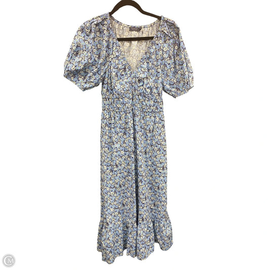 Dress Casual Maxi By Vineyard Vines In Floral Print, Size: S