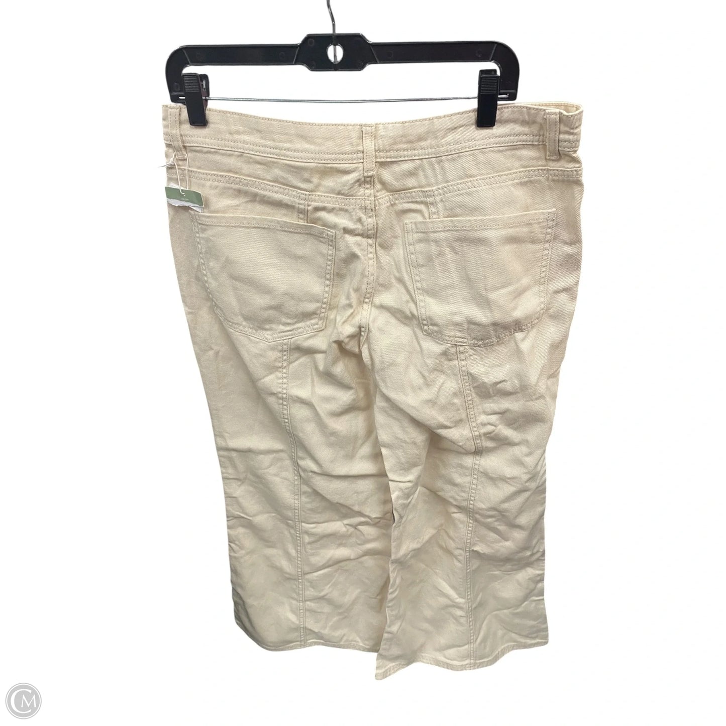 Pants Wide Leg By Divided In Cream, Size: 10