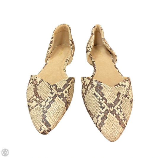 Shoes Flats By Old Navy In Snakeskin Print, Size: 9