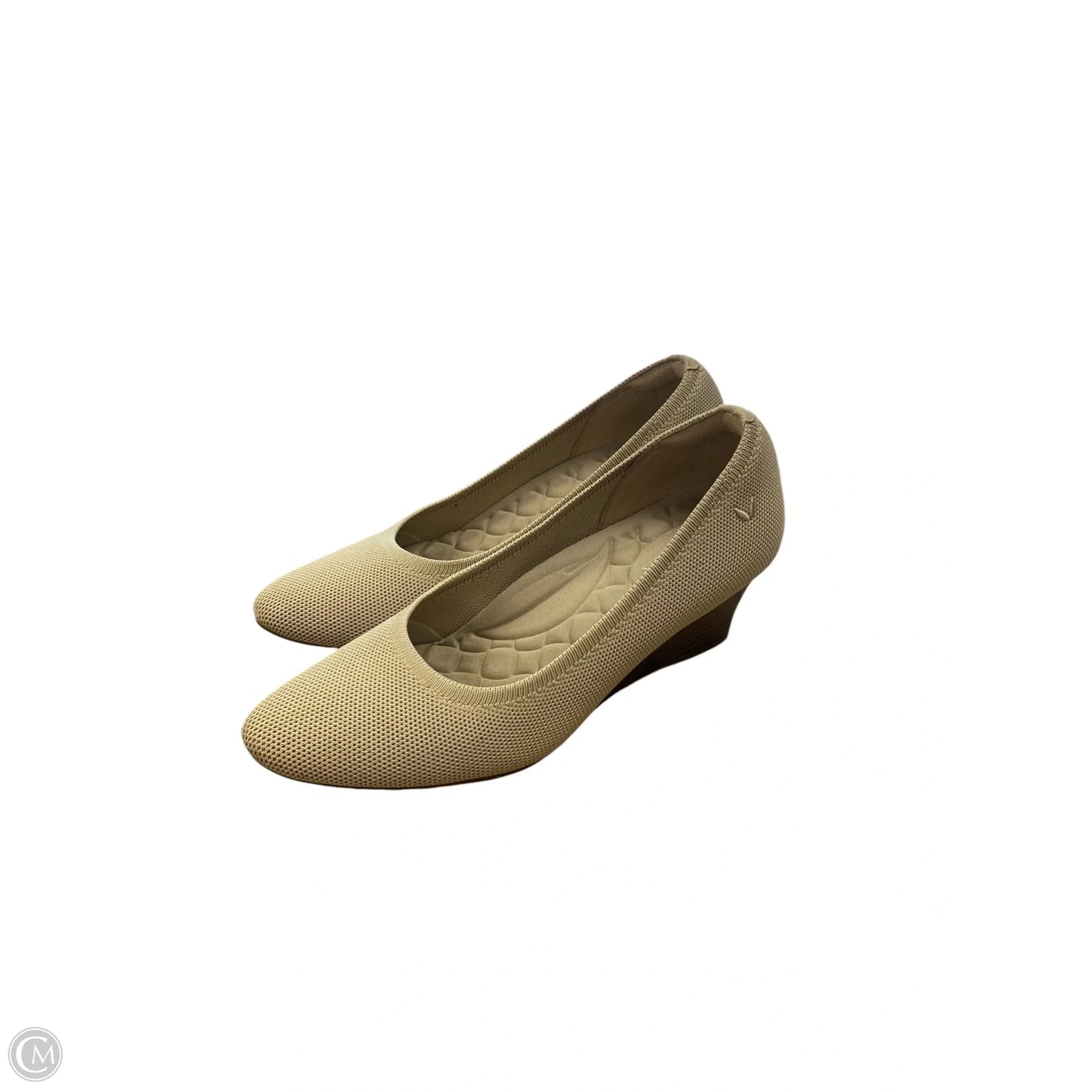 Shoes Heels Wedge By Vivaia In Tan, Size: 6
