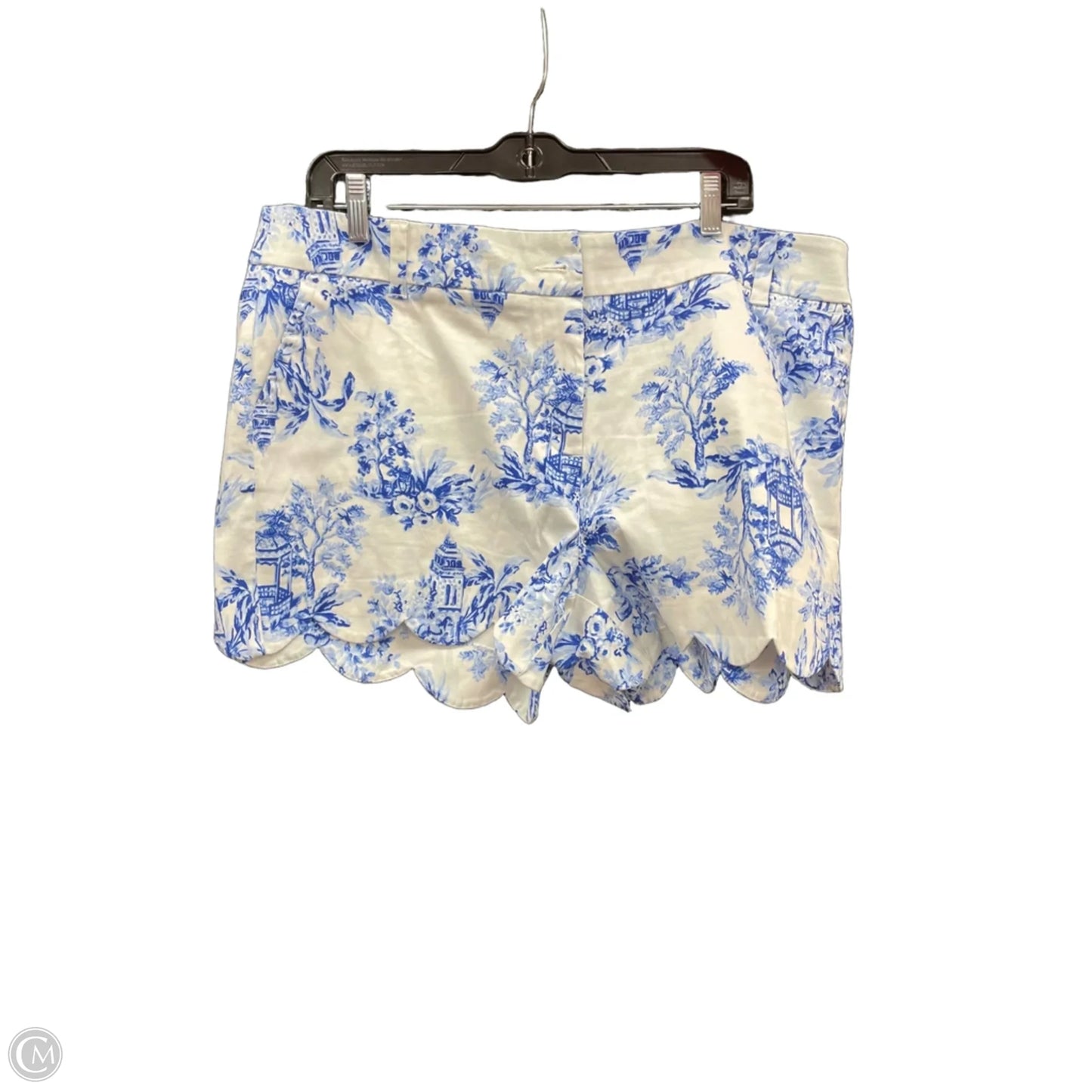 Shorts By Crown And Ivy In Blue & White, Size: 16