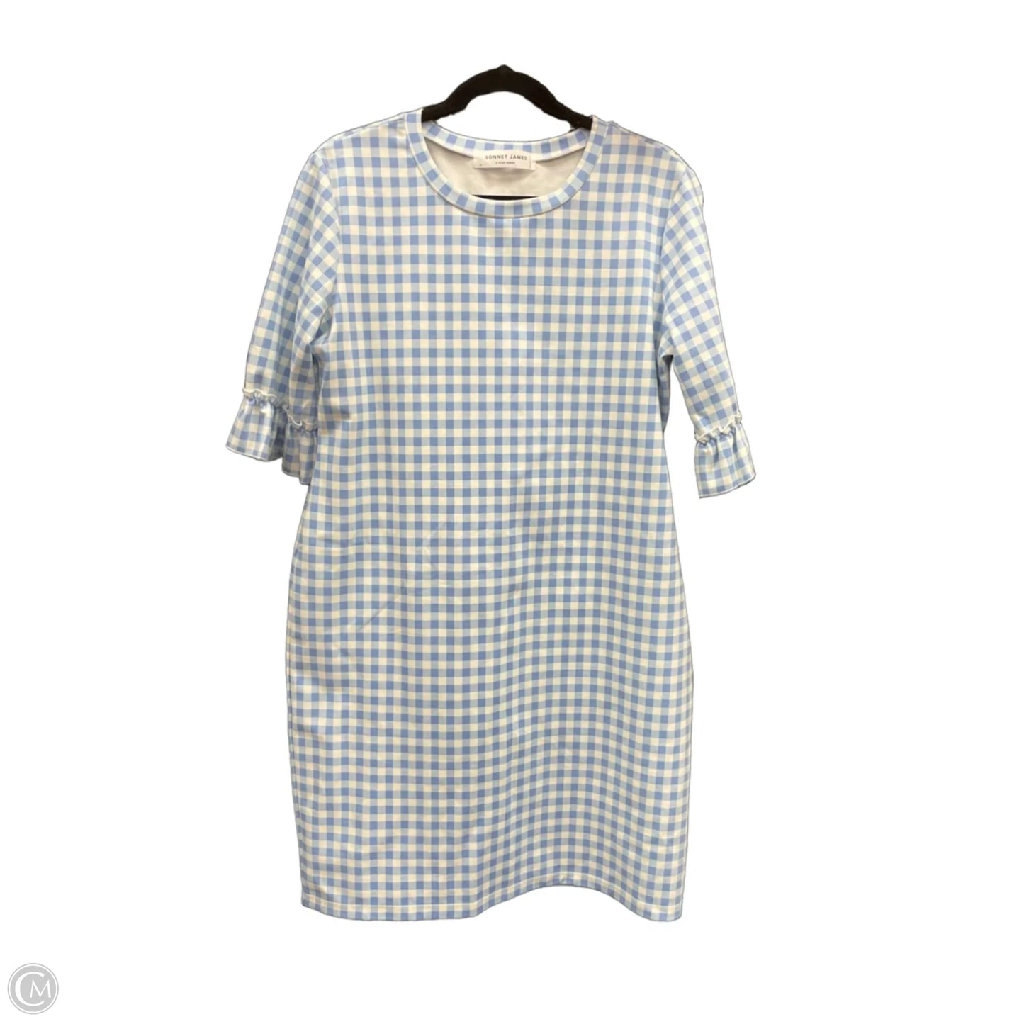 Dress Casual Short By Cmb In Checkered Pattern, Size: Xl