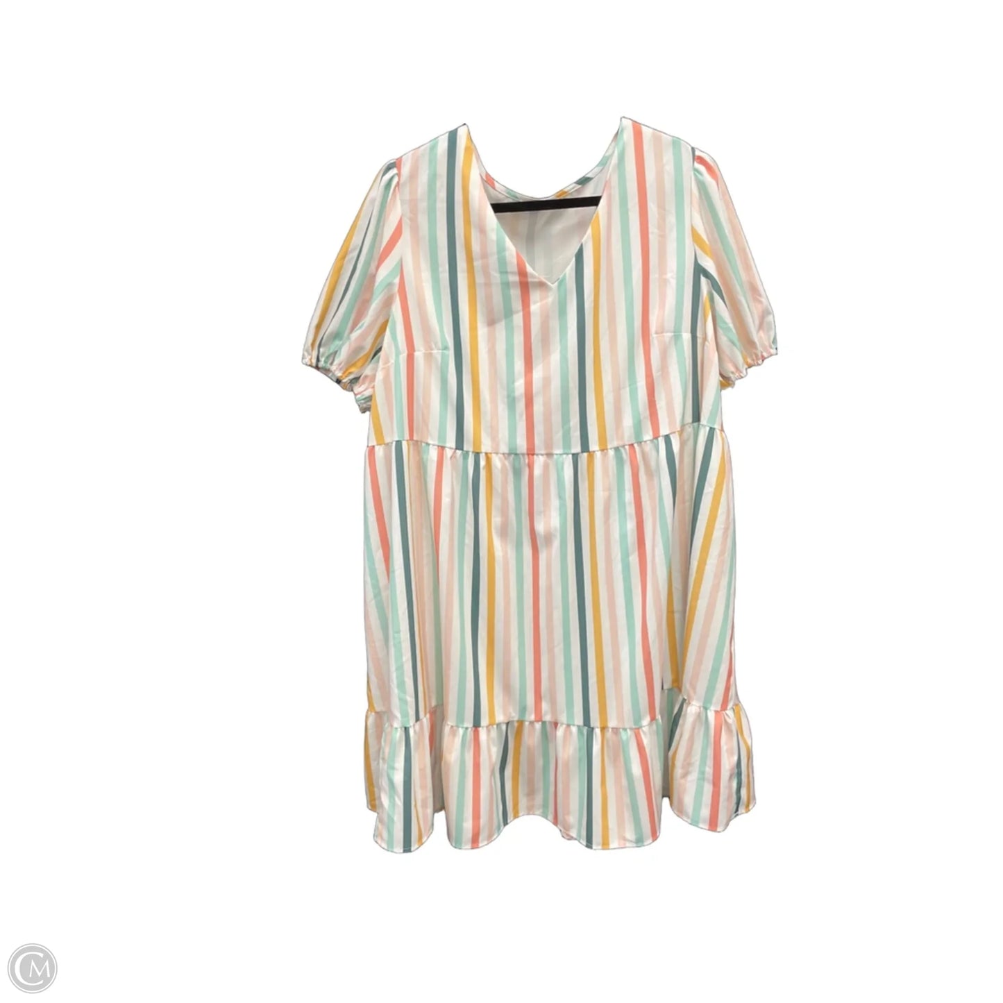 Dress Casual Short By Shein In Striped Pattern, Size: 4x