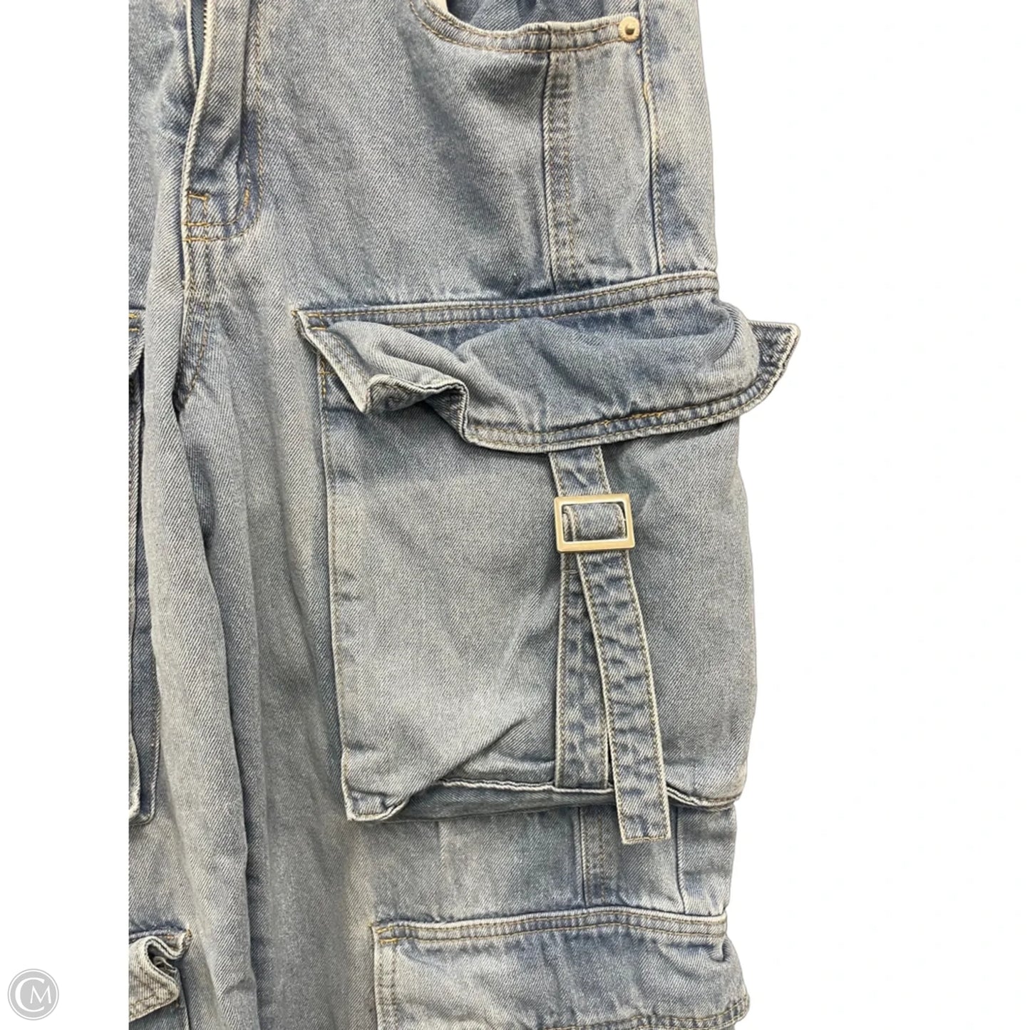 Jeans Wide Leg By Forever 21 In Blue, Size: 6