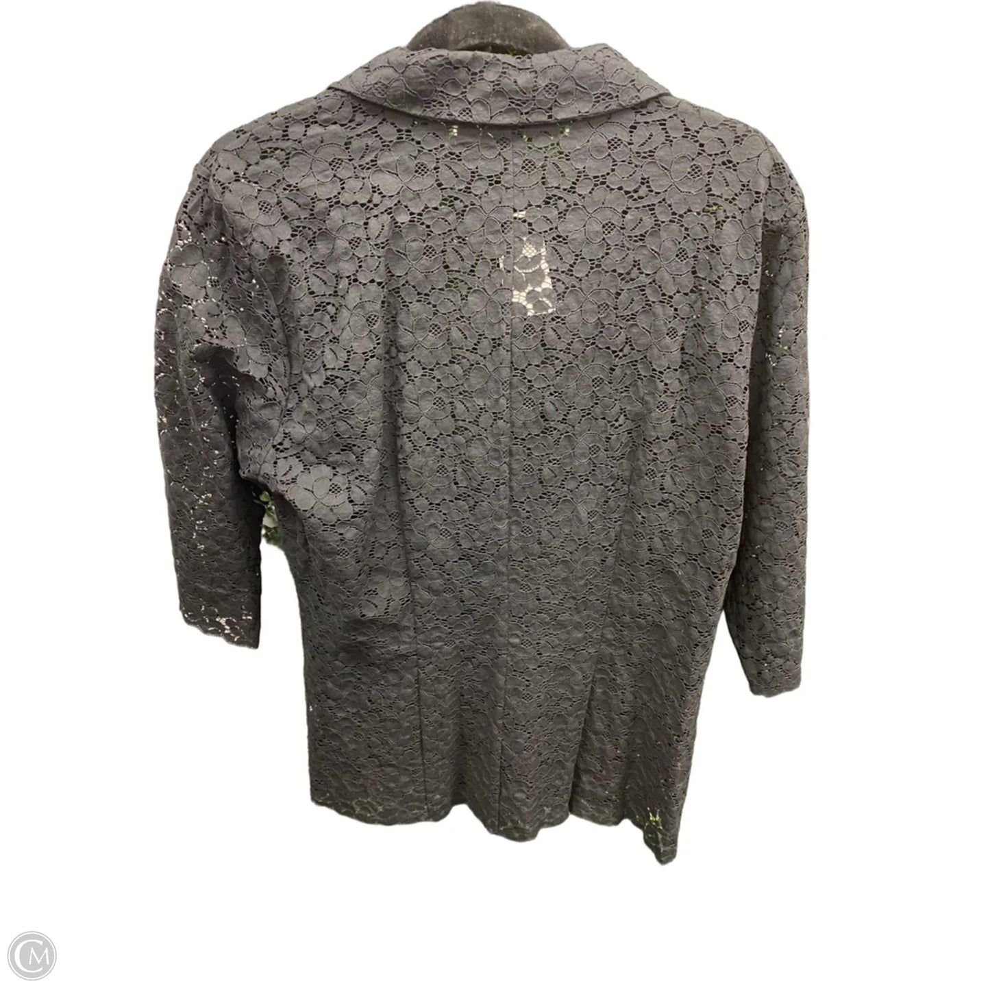 Top 3/4 Sleeve By Banana Republic In Black, Size: Xl