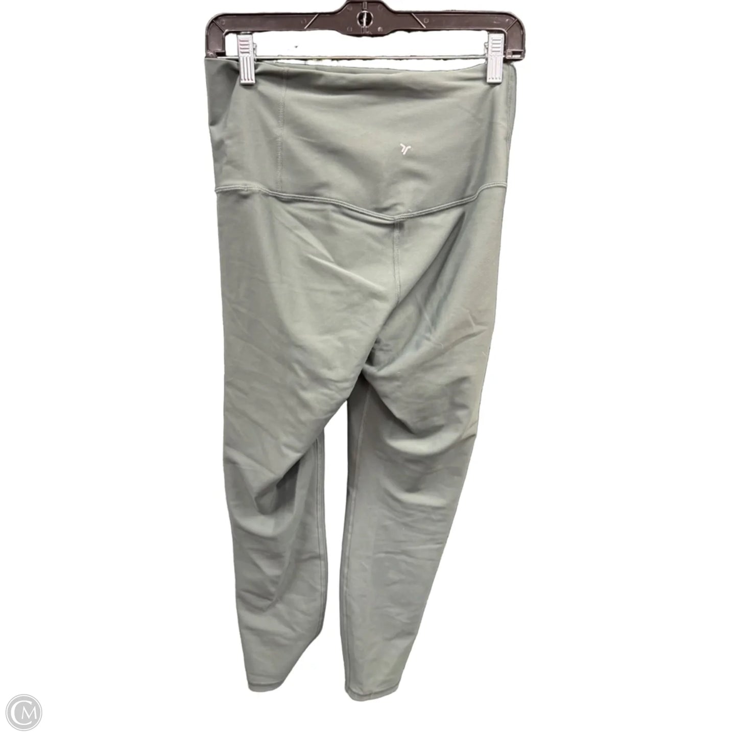 Athletic Leggings By Old Navy In Green, Size: L