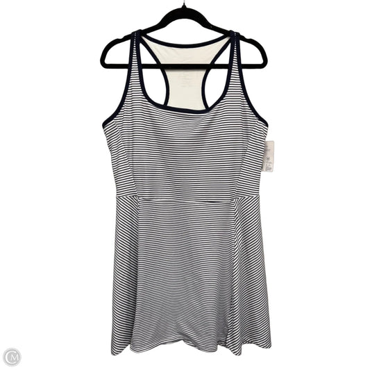Athletic Dress By Jockey In Striped Pattern, Size: Xl