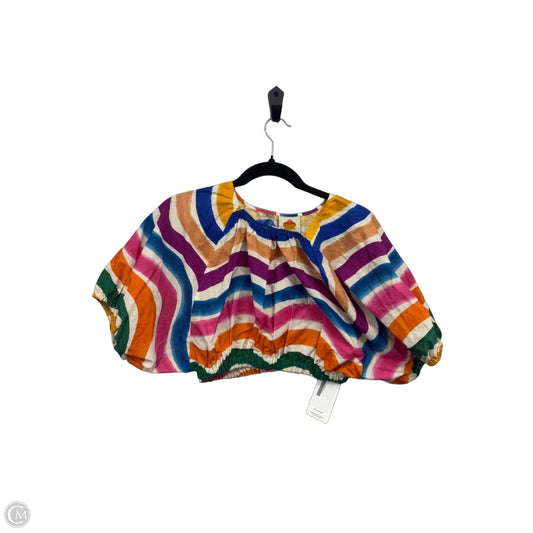 Top Short Sleeve By Farm Rio In Multi-colored, Size: S