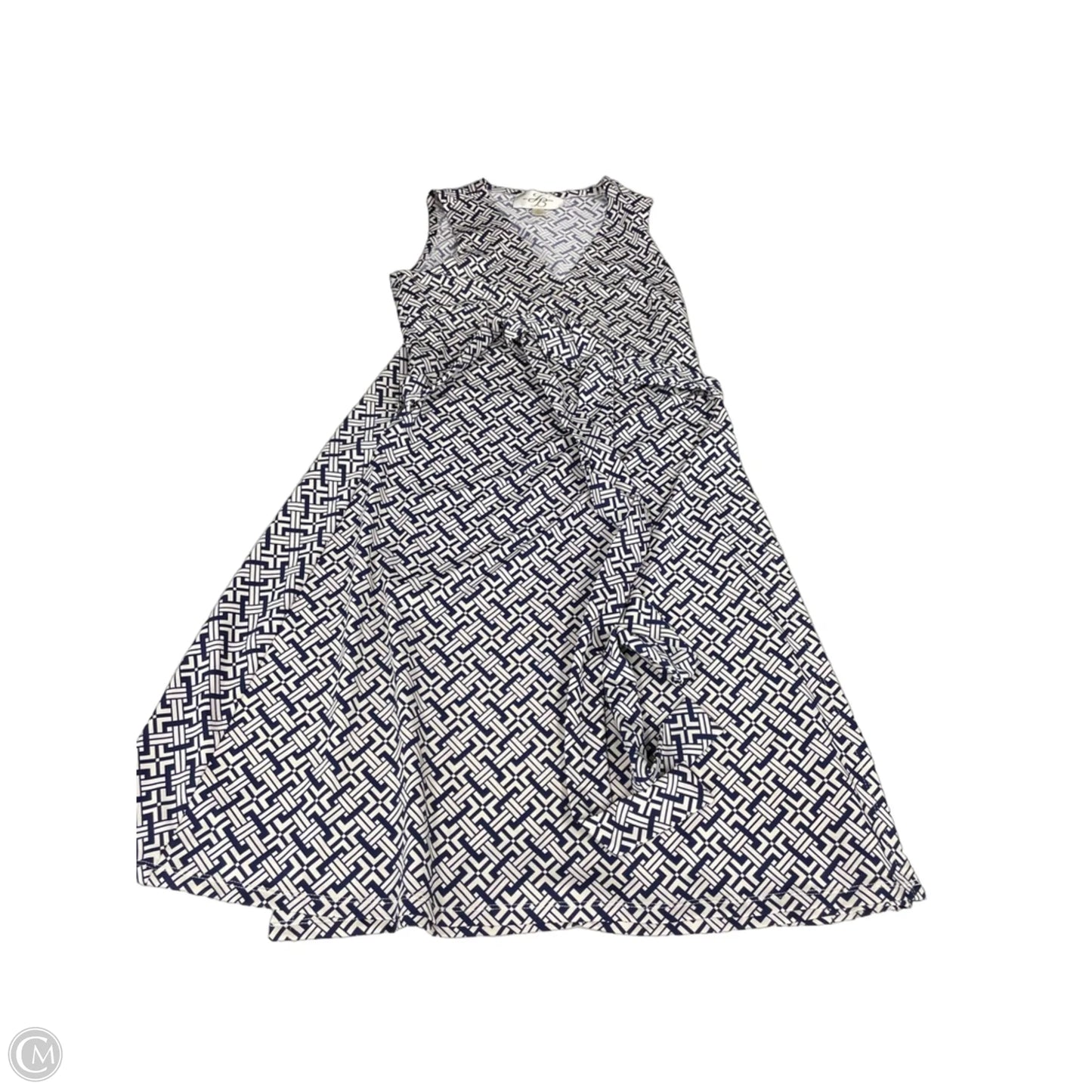 Dress Casual Short By Julie Brown In Geometric Pattern, Size: S