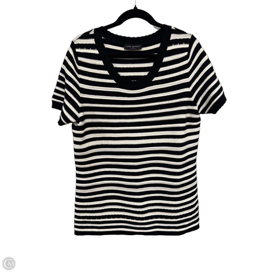 Sweater Short Sleeve By Lane Bryant In Striped Pattern, Size: Xl