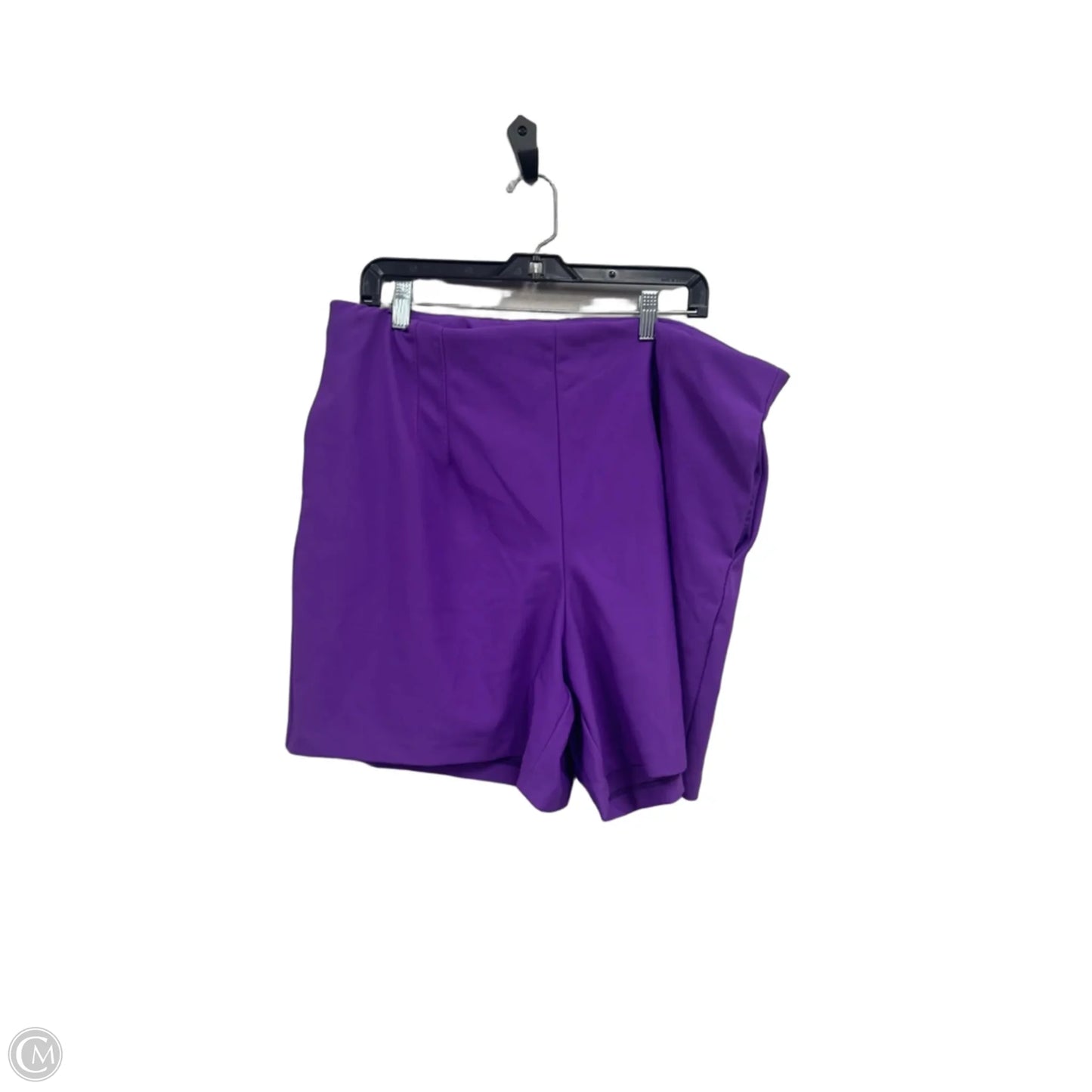 Shorts By New York And Co In Purple, Size: 2x