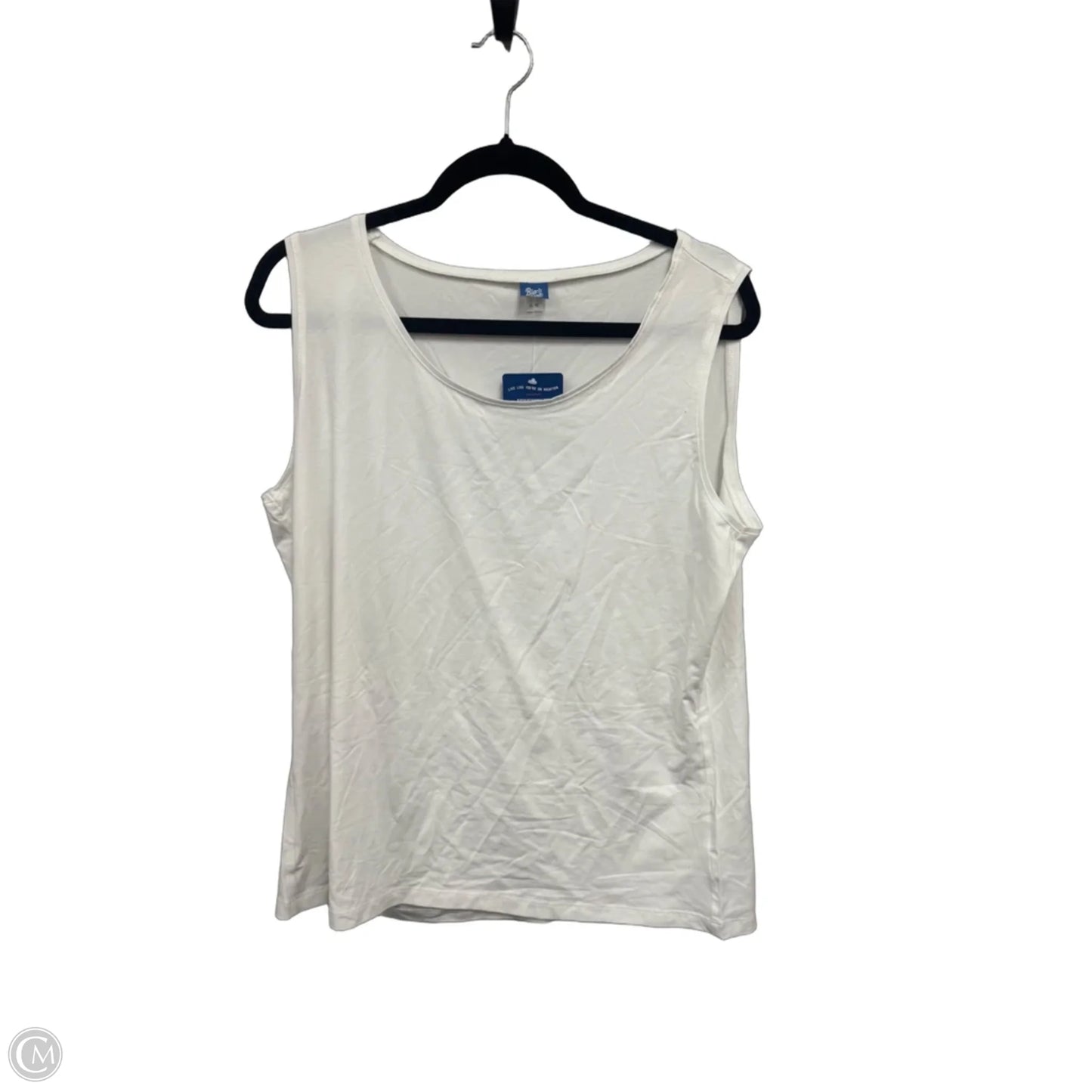 Tank Top By Clothes Mentor In White, Size: Xl
