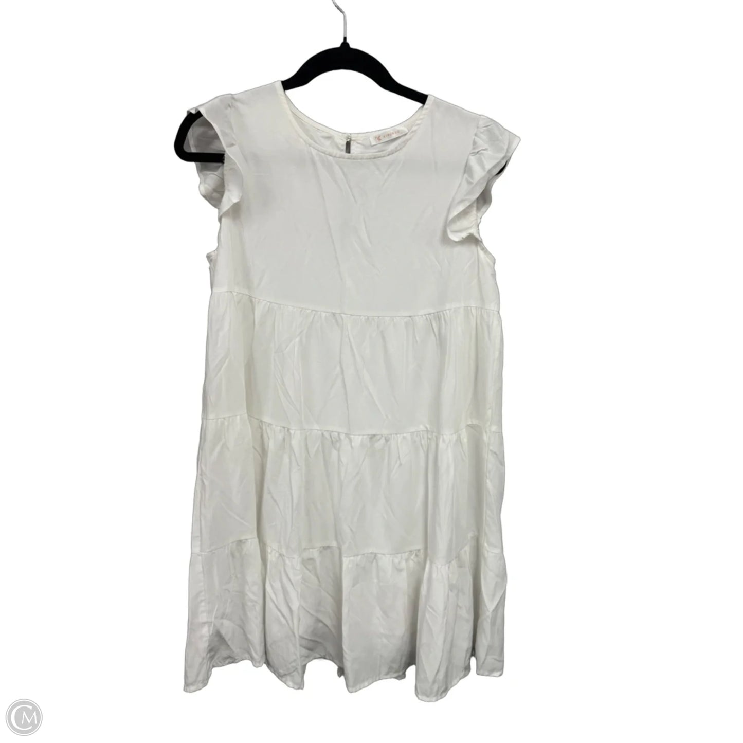 Dress Casual Short By Kirundo In White, Size: S