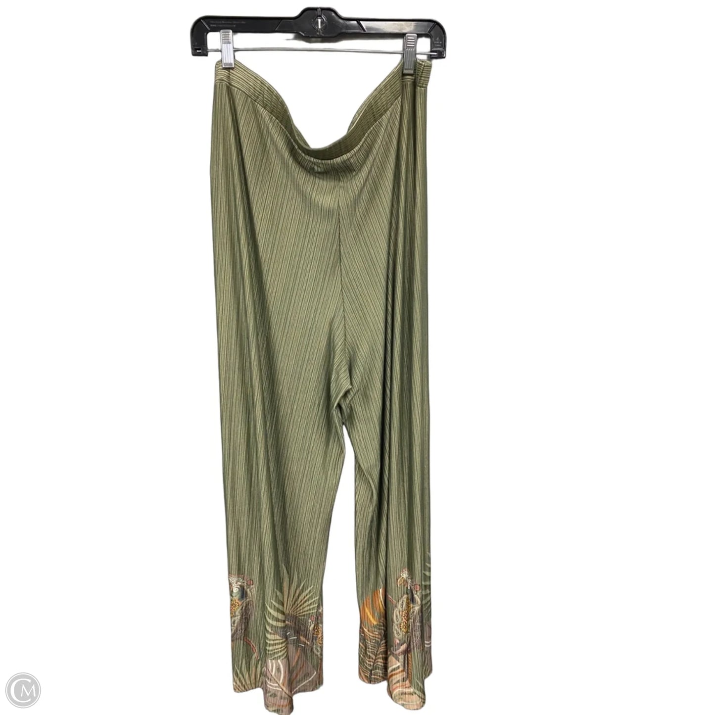 Pants Wide Leg By Farm Rio In Animal Print, Size: Xl
