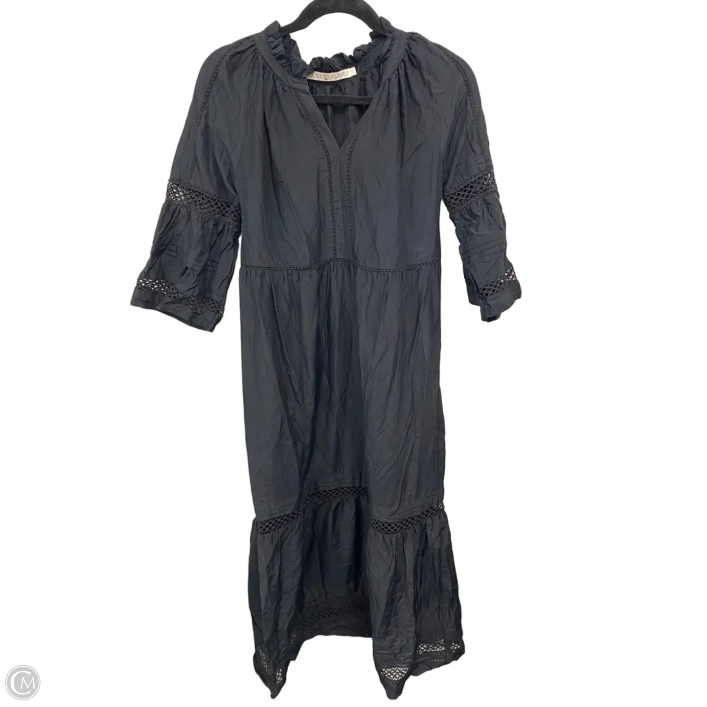 Dress Casual Maxi By Marie Oliver In Black, Size: M