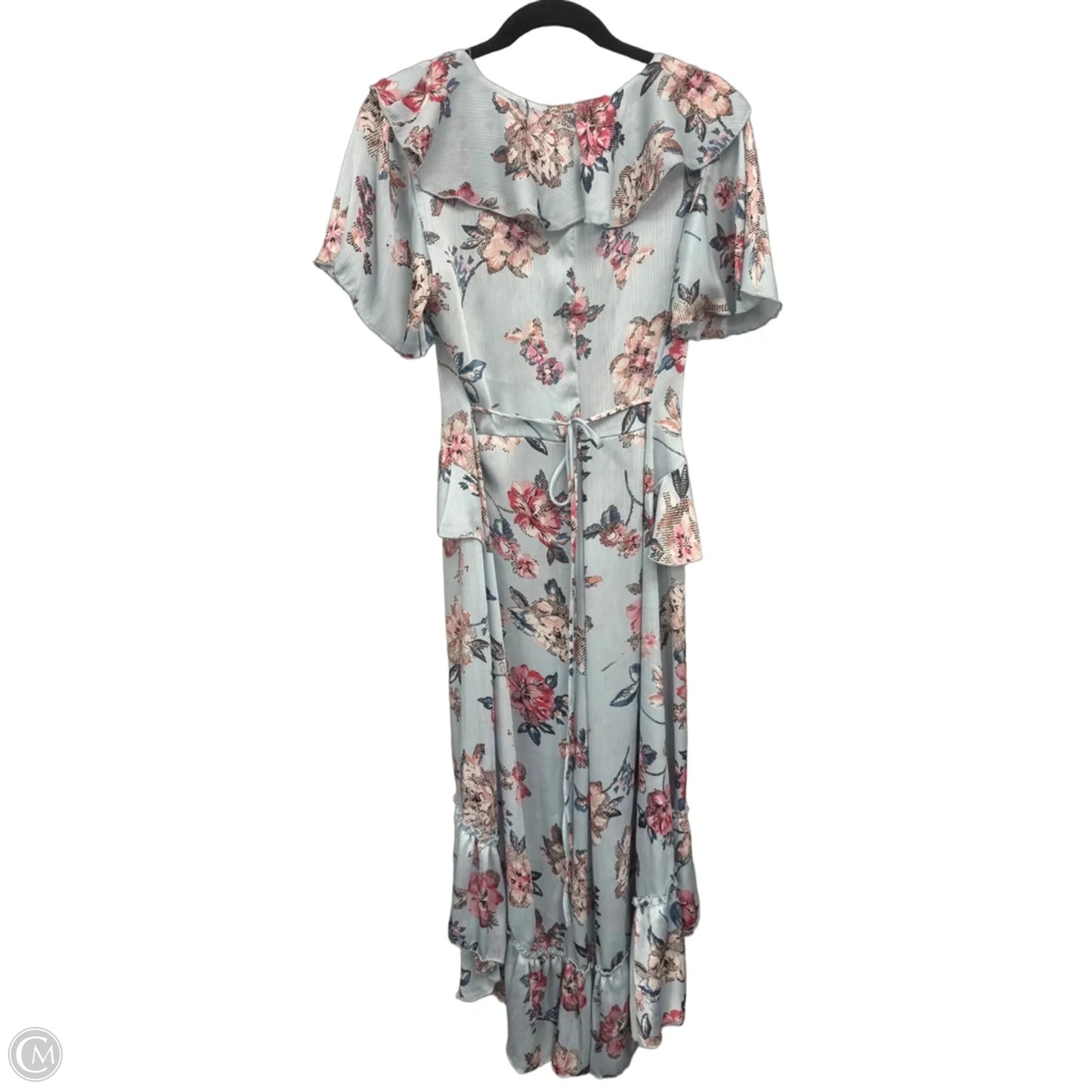 Dress Casual Maxi By Clothes Mentor In Floral Print, Size: L