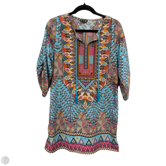 Dress Casual Short By Clothes Mentor In Multi-colored, Size: L