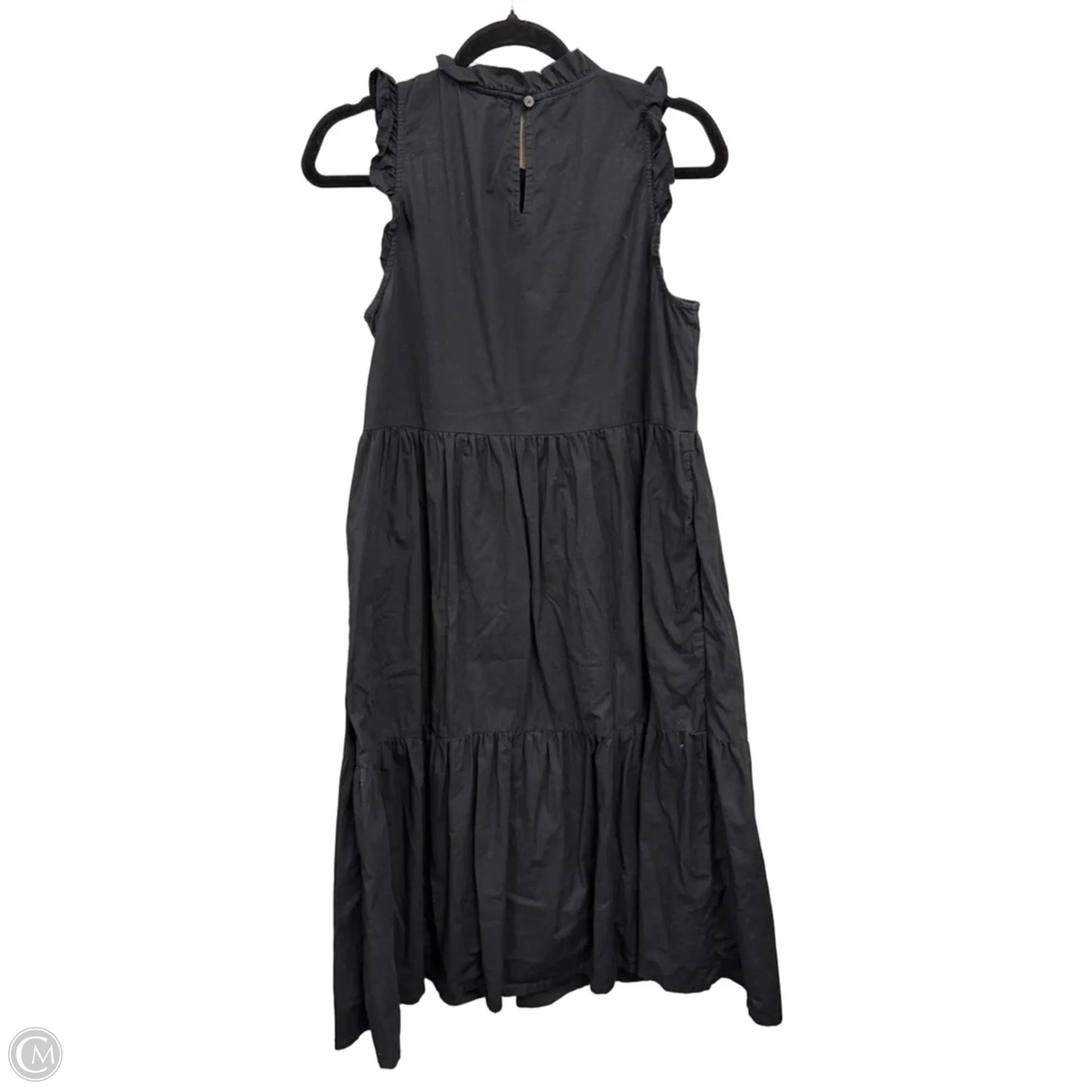 Dress Casual Maxi By J. Crew In Black, Size: 6