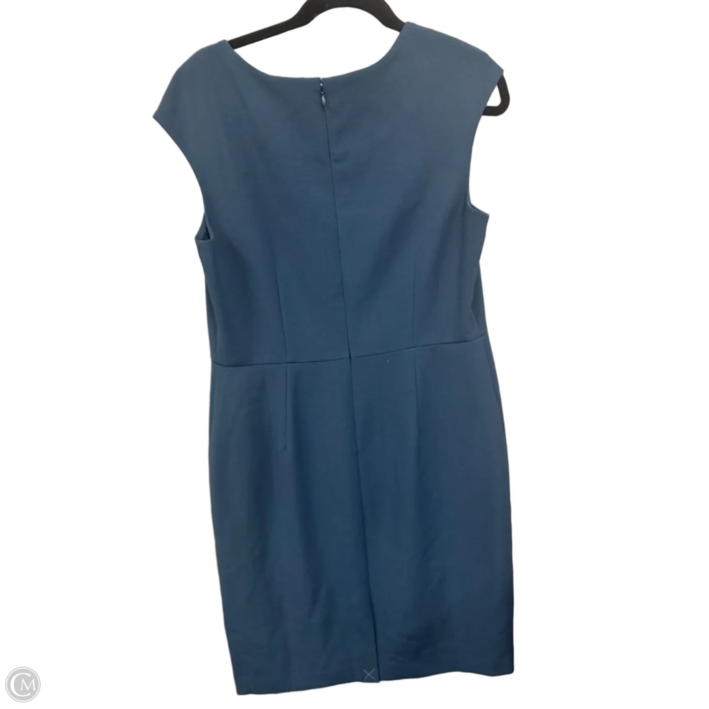 Dress Casual Midi By Ann Taylor In Teal, Size: 12
