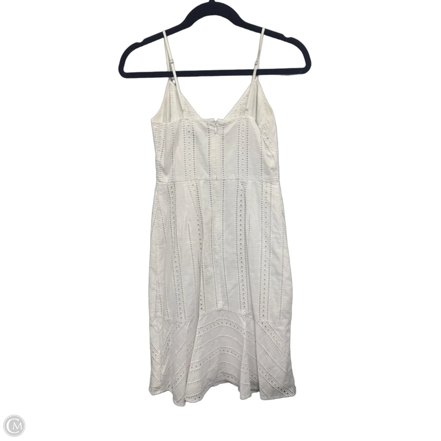 Dress Casual Short By Banana Republic In White, Size: 0p