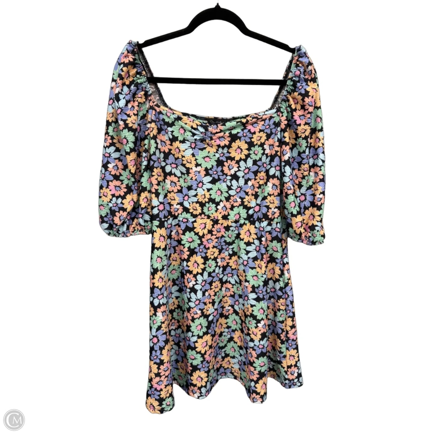 Dress Casual Short By Clothes Mentor In Floral Print, Size: 10